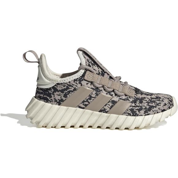 NWT adidas Kaptir 3.0 Unisex Kids Sneaker Vapor Grey/Black, Size 4.5US - Picture 1 of 6